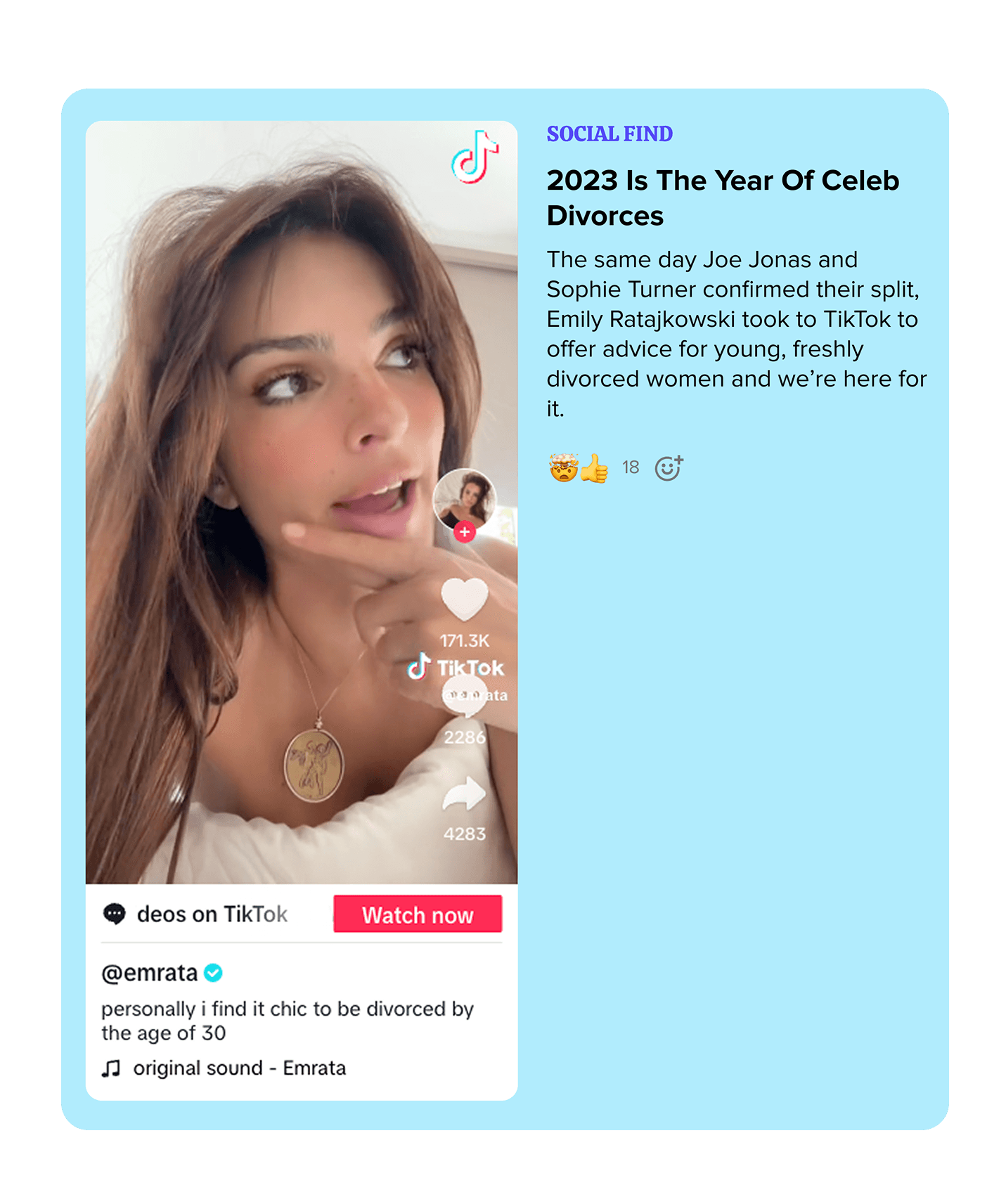 Social content units